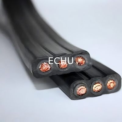 Good price EPR Insulation, SE3 Jacket Rubber Flat Flexible Traveling Cable YZB онлайн