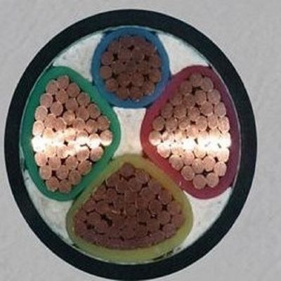 Good price 0.6/1KV Медное ядро ПВХ изолированный ПВХ обшитый кабель питания (VV 3x50+1x25) онлайн