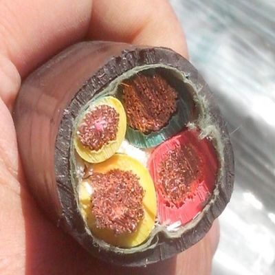 Good price 0.6/1KV Медное ядро ПВХ изолированный ПВХ обшитый кабель питания (YJV 3x185+1x95) онлайн